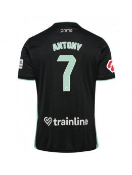 Real Betis Antony #7 Ausweichtrikot 2025-26 Kurzarm Real Betis Antony #7 Ausweichtrikot 2025-26 Kurzarm
